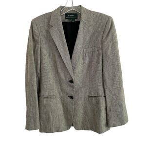 Vintage Lauren Ralph Lauren Blazer Wool
Linen Jacket Size 6